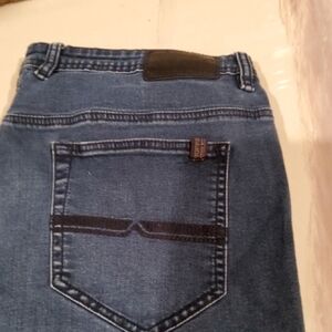 Buffalo David Bitton Men's Dark Blue Slim Jeans